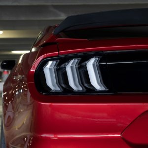 Ford Mustang Tail Lights - Rear - FORM Lighting - Sequential LED - Clear - `15-`23